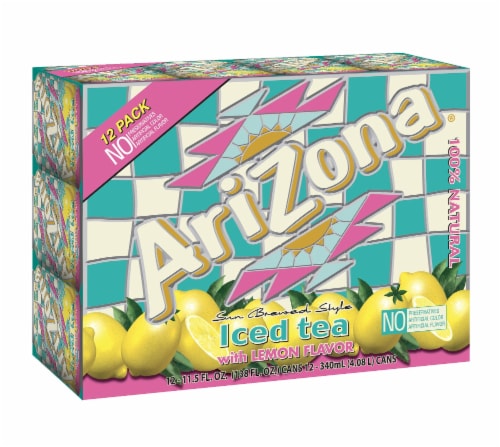 AriZona Iced Tea with Lemon Perspective: front