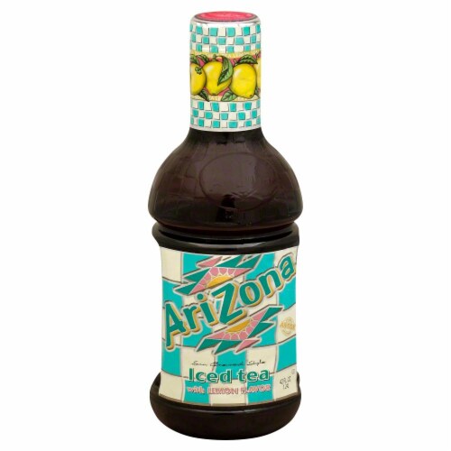 AriZona Lemon Iced Tea Perspective: front