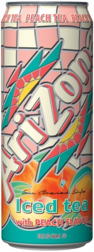 AriZona Peach Tea Perspective: front