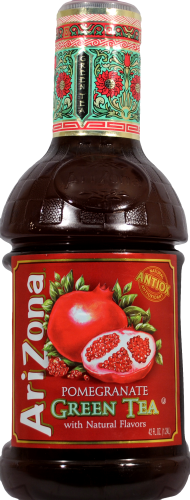 AriZona Pomegranate Green Tea Perspective: front