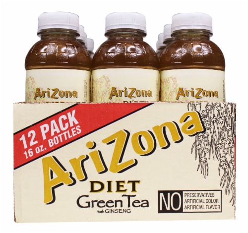 AriZona® Zero Calorie Green Tea Perspective: front