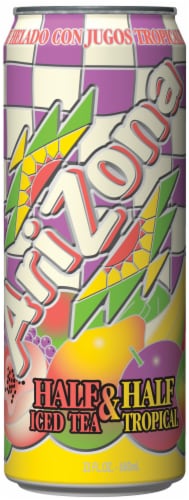 AriZona Tea Half & Half Tropical Perspective: front