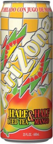 AriZona Half & Half Ice Tea & Mango Perspective: front