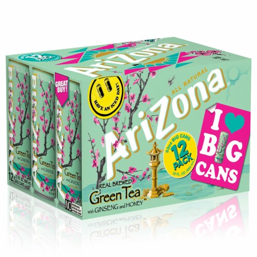 Arizona Green Tea Perspective: front