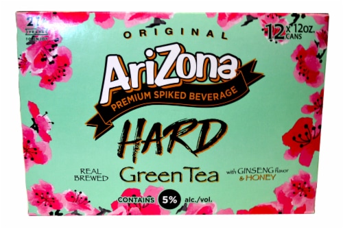 AriZona Hard Green Tea Perspective: front