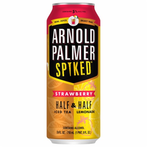 Arnold Palmer Spiked™ Can - Strawberry Perspective: front