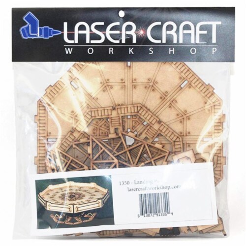 Laser Craft Workshop LCW1350 S38 Landing Pad Perspective: front