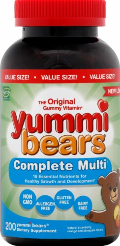 Yummi Bears Multi Vitamin & Mineral Perspective: front