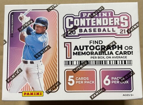 2021 Panini Contenders Baseball Blaster Box (Sports Trading Cards) Perspective: front