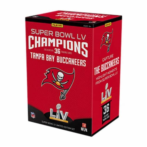 Panini NFL Super Bowl LV Champions Tampa Bay Buccaneers Trading Cards, 36  ct - Kroger