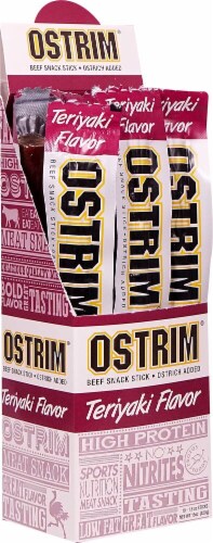 Ostrim Natural  Snack Sticks   Teriyaki Perspective: front