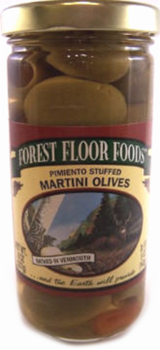 Forest Floor Foods Pimiento Stuffed Martini Olives Perspective: front