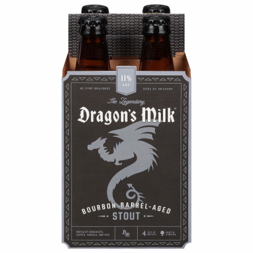 New Holland Brewing Co Dragon S Milk Bourbon Barrel Aged Stout 4 Bottles 12 Fl Oz Smith S Food And Drug