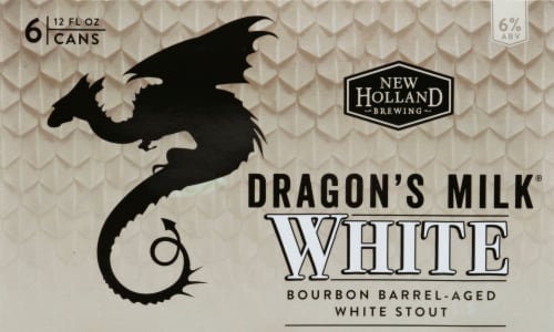 New Holland Brewing Dragon S Milk Bourbon Barrel Aged White Stout 6 Cans 12 Fl Oz Kroger