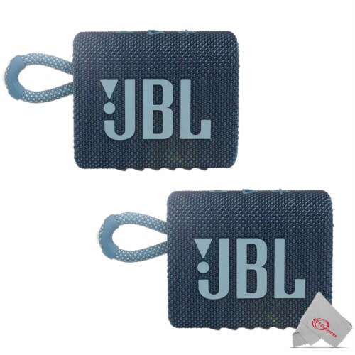 JBL Go 3 Portable Bluetooth Speaker (Blue)