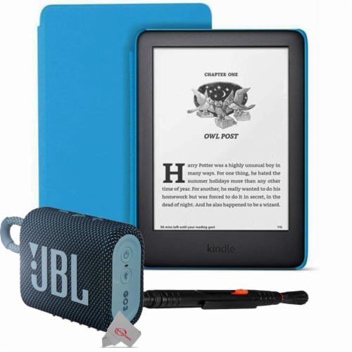 Kindle 10th Kids Edition, Blue Cover, B07NMY72SC Bluetooth Speaker  Bundle, 1 kit - Kroger