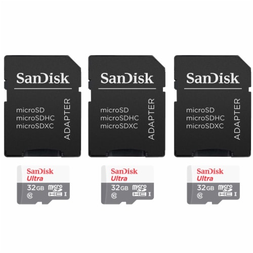 SanDisk Ultra Plus Micro SD Memory Card, 32GB