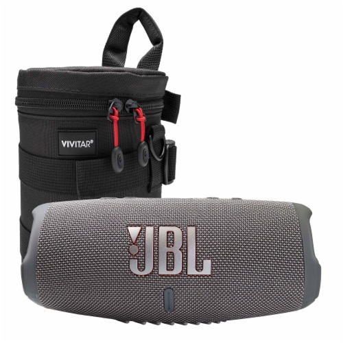 JBL Charge 5 Portable Bluetooth Waterproof Speaker - Black