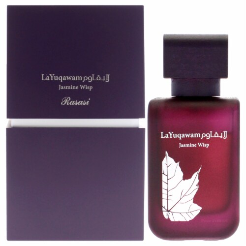 La Yuqawam Jasmine Wisp Eau De Parfum Spray By Rasasi - 2.5 oz