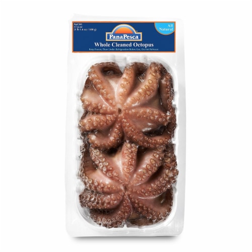 PanaPesca® Whole Cleaned Octopus Perspective: front