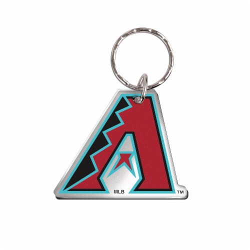 Arizona Diamondbacks® Acrylic Key Ring Perspective: front