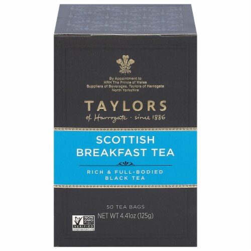 Taylors of Harrogate Scottish Breakfast Black Tea Perspective: front