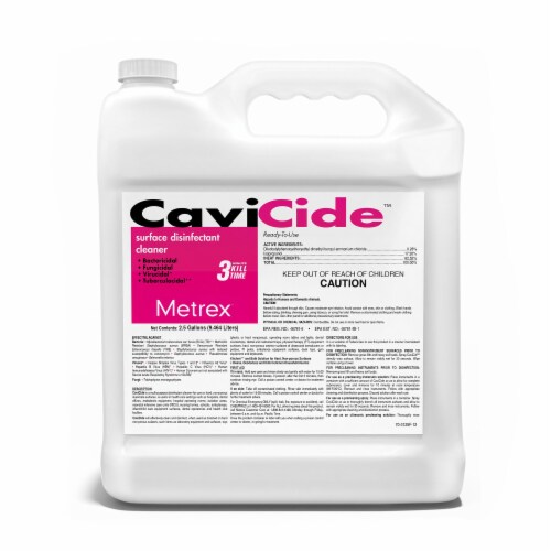 Surface Disinfectant Cleaner CaviCide Alcohol Based Liquid 2.5 gal. Surface Disinfectant Cleaner CaviCide Alcohol Based Liquid 2.5 gal.