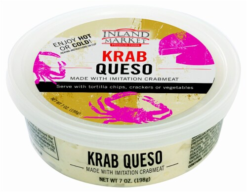 Inland Market Krab Queso Dip Perspective: front