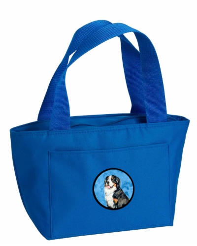 Bernese Mountain Dog Shoulder Bag - Blue