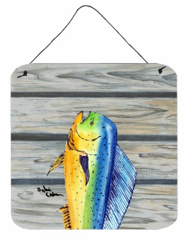 Carolines Treasures 8470DS66 Mahi Mahi Dolphin Fish Wall or Door Hanging  Prints, 6HX6W - City Market