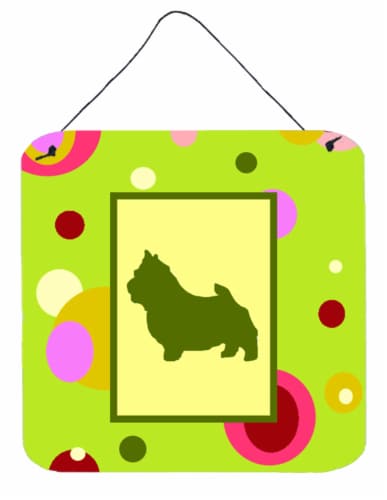 Carolines Treasures  CK1048DS66 Norwich Terrier Wall or Door Hanging Prints Perspective: front