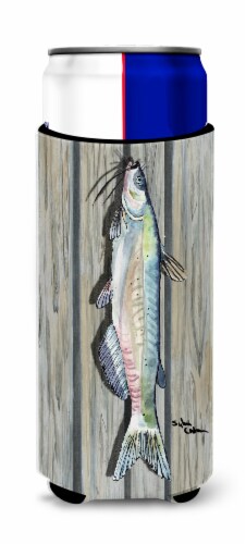 Carolines Treasures 8492MUK Fish Catfish Ultra Hugger for slim cans Perspective: front