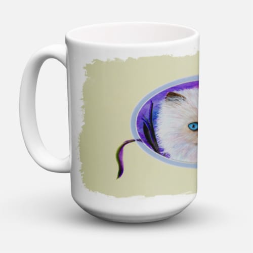 Carolines Treasures SS8020CM15 Cat Coffee Mug 15 oz Perspective: front