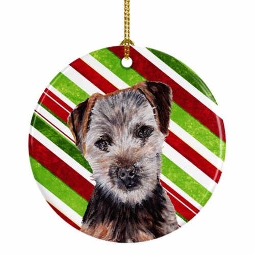 Caroline S Treasures Sc9807co1 Norfolk Terrier Puppy Candy Cane Christmas 2 8 X 2 8 Ralphs
