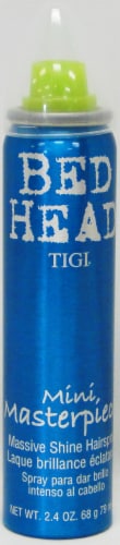 Bed Head Mini Masterpiece Massive Shine Hairspray Perspective: front