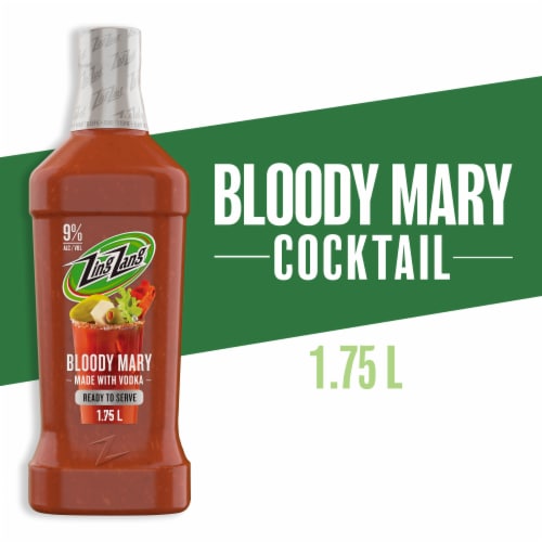 Zing Zang Bloody Mary with Vodka Perspective: front