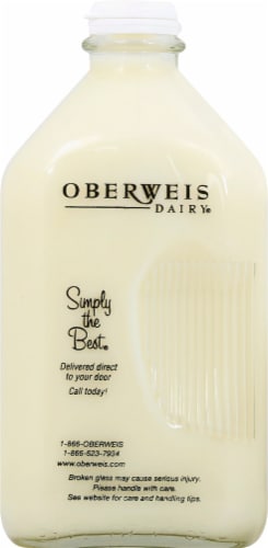 Oberweis Dairy Fat Free Milk Perspective: front
