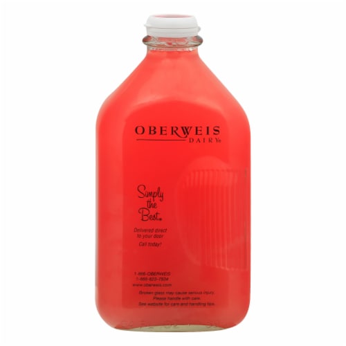 Oberweis Dairy Raspberry Lemonade Perspective: front