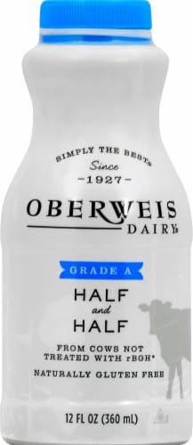 Oberweis Dairy® Half & Half Perspective: front