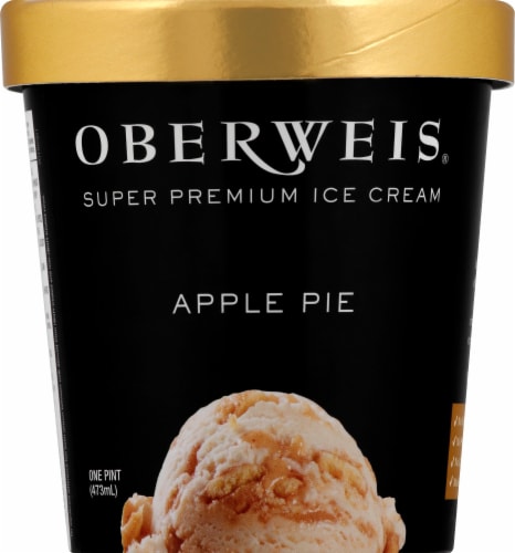 Oberweis Apple Pie Ice Cream Perspective: front