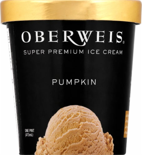 Oberweis Pumpkin Ice Cream Perspective: front