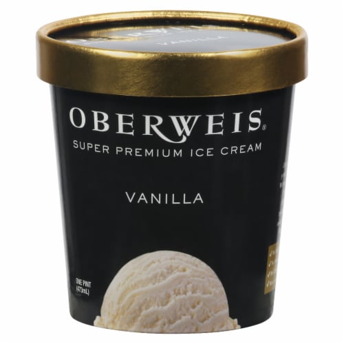Oberweis® Vanilla Ice Cream Perspective: front