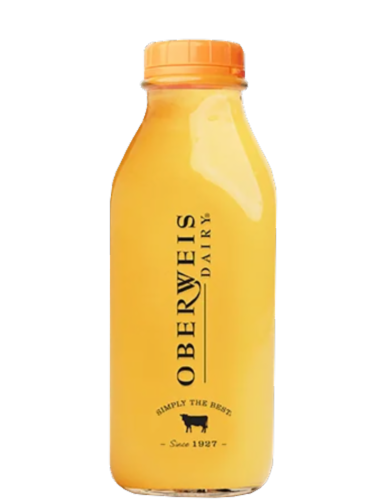 Oberweis Dairy® Orange Juice Perspective: front