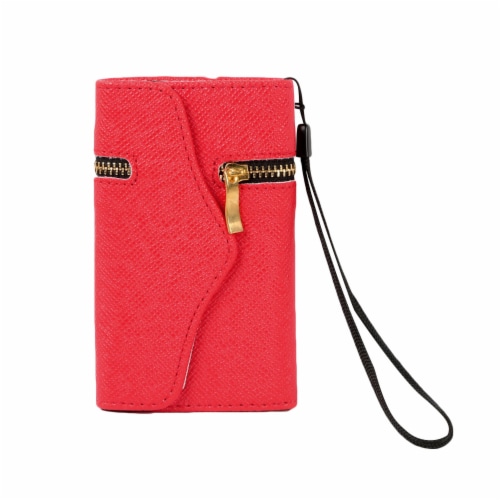 Clutch Case Unique ZIPPER PU Leather Wallet Flip Hard Case Cover Card Holder  For iPhone 4 4s, 1 unit - Kroger