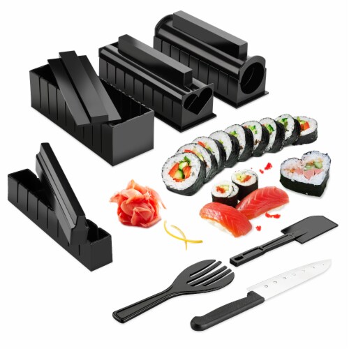 Sushi Maker Kit, AGPtek 11pcs DIY Sushi Making Kit Roll Sushi Maker Rice  Roll Mold Including, 1 unit - Kroger