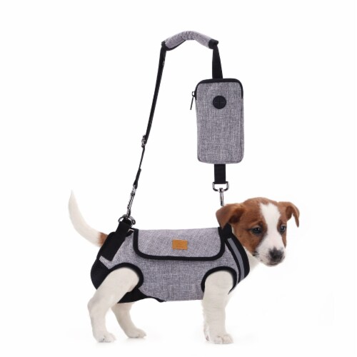 Dog Lift Harness Adjustable Pet Sling with Reflective Straps