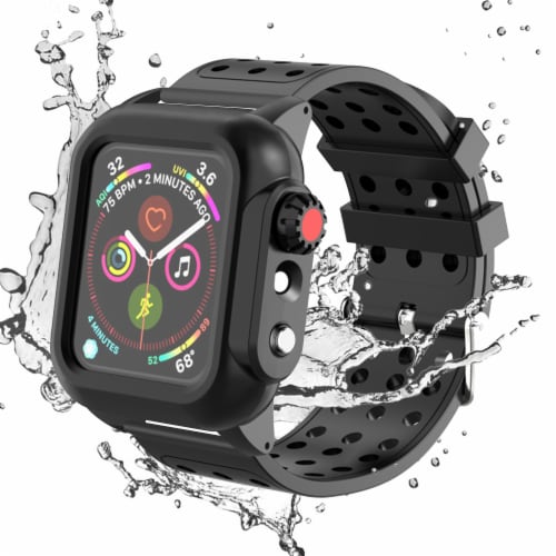 AGPtEK three proof protective shell for Apple watch 44mm black 1