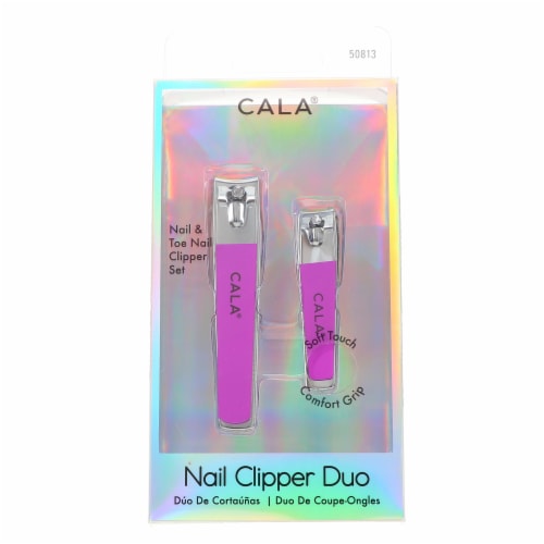 CALA Nail Clipper Duo Orchid Perspective: front