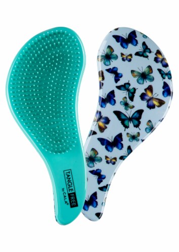 Cala Butterfly Tangle Free Hair Brush Perspective: front