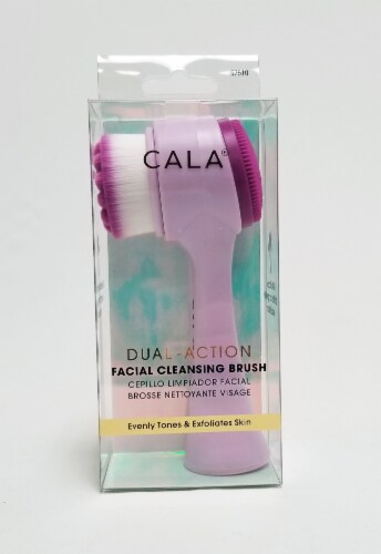 Dual Action Facial Cleansing Brush (Pink)